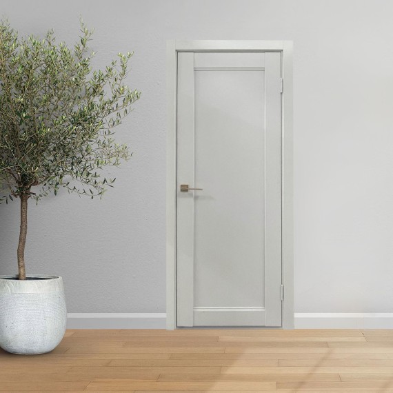 Միջսենյակային դռներ INDOORS GRACE CLASSIC 704 GREEN WOOD БЕЛЫЙ СОФТ ДГ 90*200 (врезка под замок) (KA-00006665)