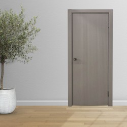 Միջսենյակային դռներ INDOORS L-2 GREEN WOOD ГРЕЙ СОФТ 60*200 (врезка под замок) (KA-00006670)