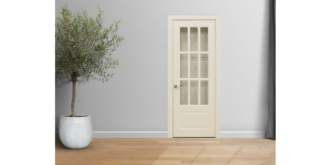 Room doors YUKKA ЛОНДОН 2  ДО(3) БЕЛАЯ основная ФАЦЕТ 