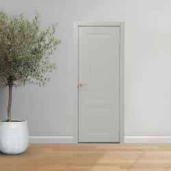 Межкомнатные двери VDK ИТАЛИЯ 2 ДГ 80*200 белоснежная шагрень 