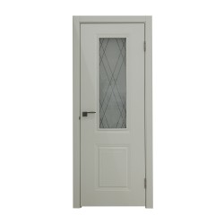 Room doors VDK СИМФОНИЯ ДО 60*200 эмалит серый Скиновая 