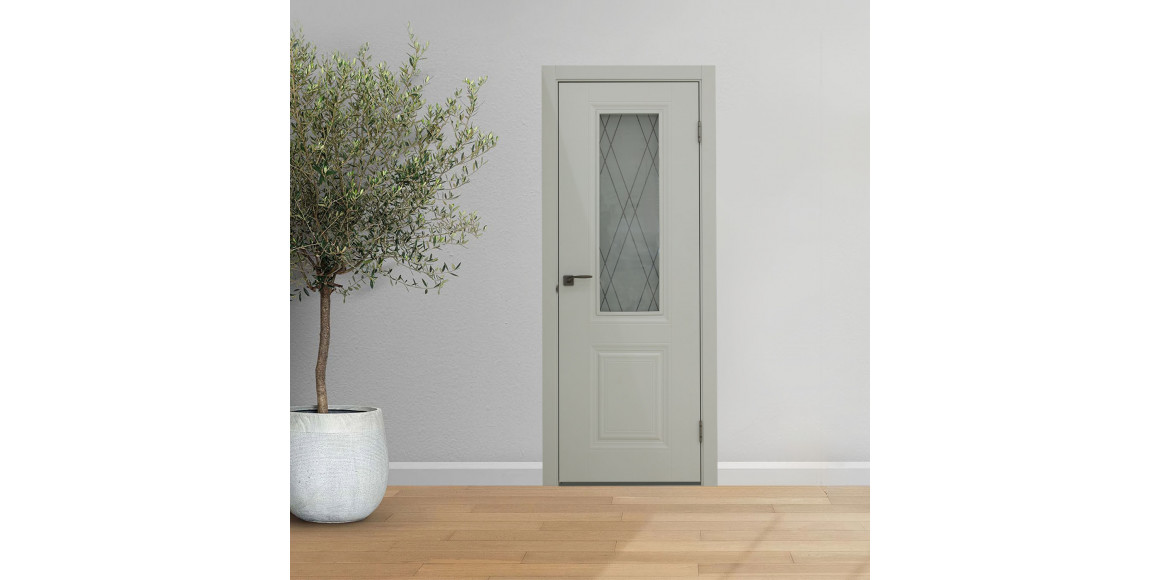 Room doors VDK СИМФОНИЯ ДО (3) эмалит серый Скиновая 