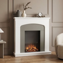 Portal for fireplace HOBEL VALENCIA 10 WHITE/GREY (1) 