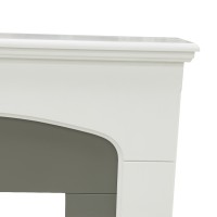 Портал для камина HOBEL VALENCIA 10 WHITE/GREY (1) 