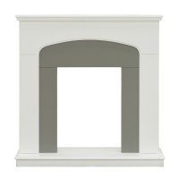 Портал для камина HOBEL VALENCIA 10 WHITE/GREY (1) 