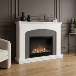 Portal for fireplace HOBEL VALENCIA 25 WHITE/GREY (1) 