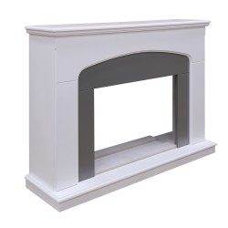 Portal for fireplace HOBEL VALENCIA 25 WHITE/GREY (1) 