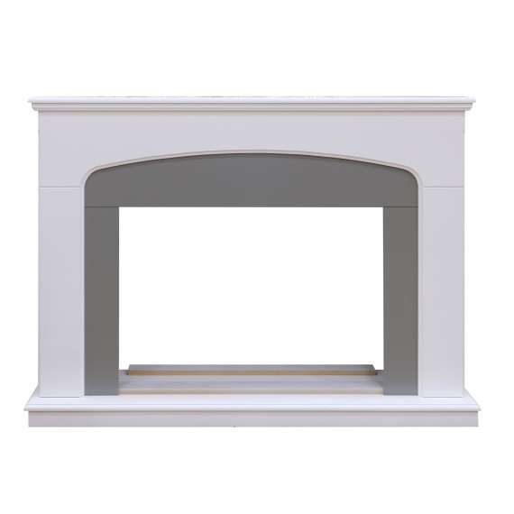 Портал для камина HOBEL VALENCIA 30 WHITE/GREY (1) 