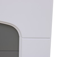 Портал для камина HOBEL VALENCIA 30 WHITE/GREY (1) 
