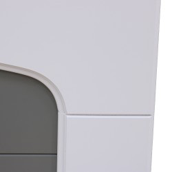 Portal for fireplace HOBEL VALENCIA 30 WHITE/GREY (1) 