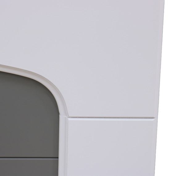 Портал для камина HOBEL VALENCIA 30 WHITE/GREY (1) 