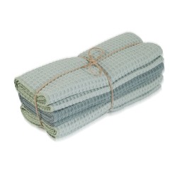 Набор кухонных полотенец VETEXUS VDS 200GSM 3PC A.GREEN WITH PETROL 50X70 (908984) 