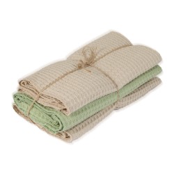 Набор кухонных полотенец VETEXUS VDS 200GSM 3PC BEIGE WITH OLIVE 50X70 (917962) 