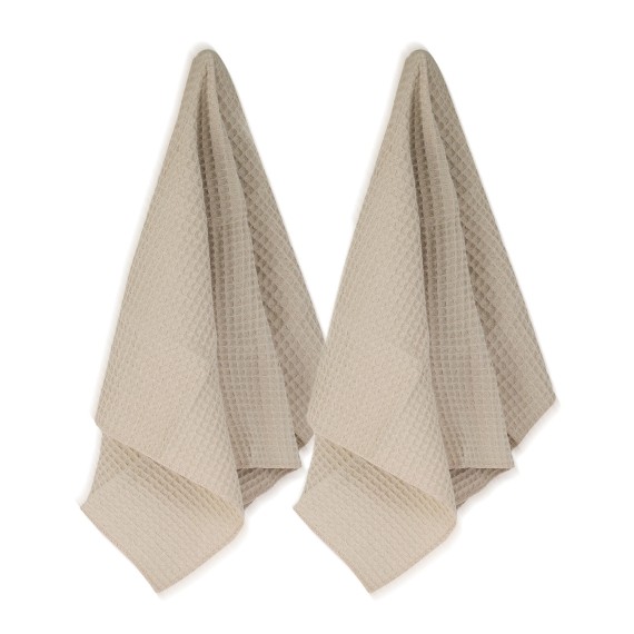 Набор кухонных полотенец VETEXUS VDS 200GSM 3PC BEIGE WITH OLIVE 50X70 (917962) 