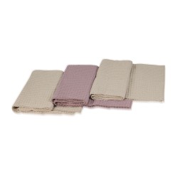 Набор кухонных полотенец VETEXUS VDS 200GSM 3PC BEIGE WITH DUSTY PINK 50X70 (908977) 