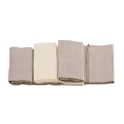 Набор кухонных полотенец VETEXUS VDS 200GSM 3PC BEIGE WITH MILK 50X70 (070093) 