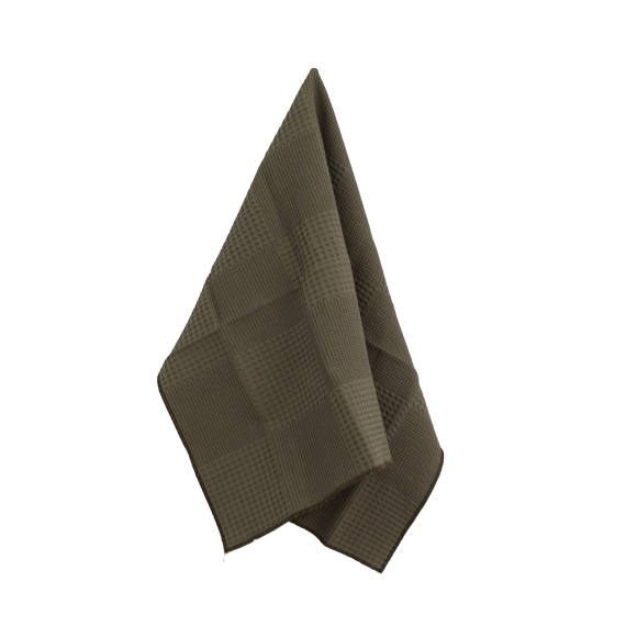 Kitchen towel set VETEXUS VDS 200GSM 3PC BROWN WITH BEIGE 50X70 (985060) 