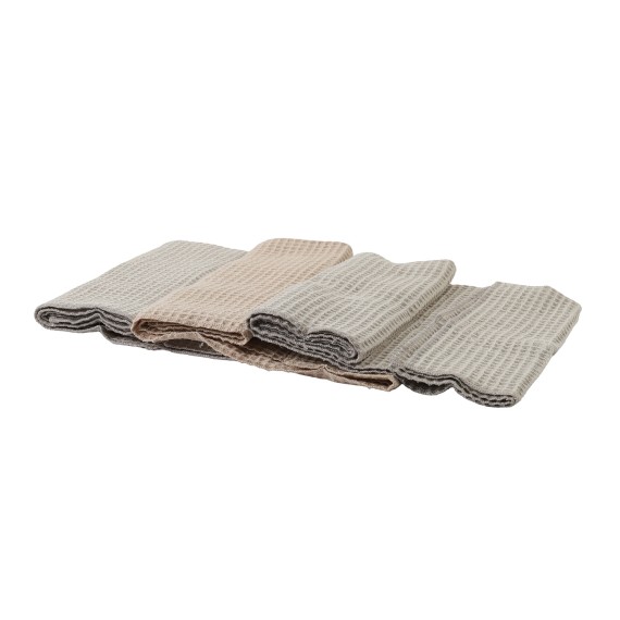 Набор кухонных полотенец VETEXUS VDS 200GSM 3PC CAPPUCINO WITH PUDRA 50X70 (190715) 
