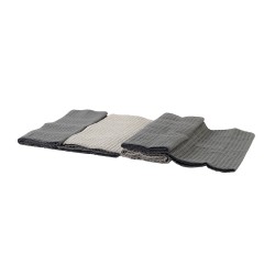 Набор кухонных полотенец VETEXUS VDS 200GSM 3PC DARK GREY WITH CAPPUCINO 50X70 (190722) 