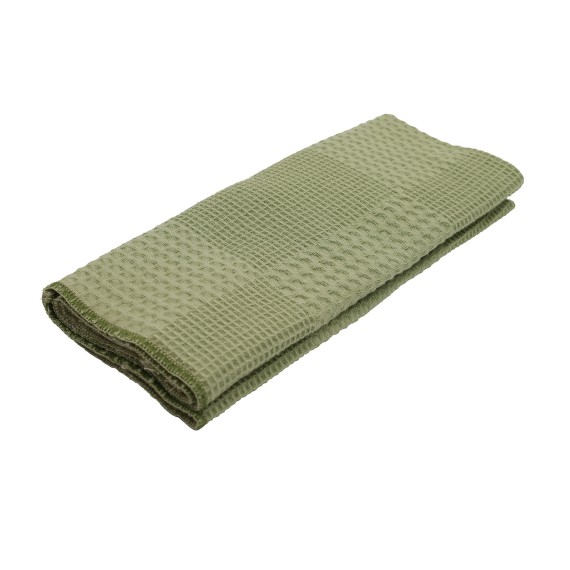 Kitchen towel set VETEXUS VDS 200GSM 3PC DARK GREY WITH GREEN 45X70 (986166) 