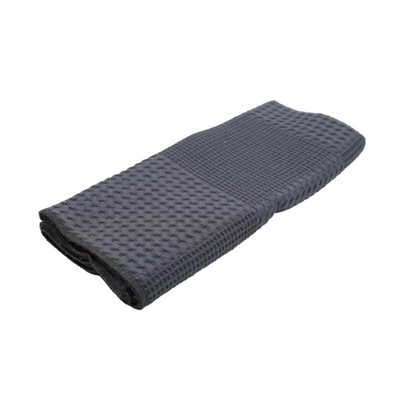 Kitchen towel set VETEXUS VDS 200GSM 3PC DARK GREY WITH GREEN 45X70 (986166) 