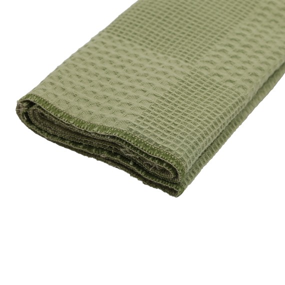 Kitchen towel set VETEXUS VDS 200GSM 3PC DARK GREY WITH GREEN 45X70 (986166) 