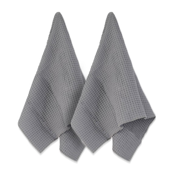 Набор кухонных полотенец VETEXUS VDS 200GSM 3PC LIGHT GREY WITH DARK GREY 50X70 (903422) 