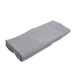 Набор кухонных полотенец VETEXUS VDS 200GSM 3PC LIGHT GREY WITH GREEN 50X70 (985183) 
