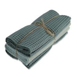 Набор кухонных полотенец VETEXUS VDS 200GSM 3PC MINT GREEN WITH LIGHT MINT GREEN 50X70 (070109) 