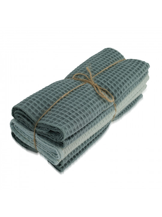 Խոհանոցային սրբիչների հացաքածու VETEXUS VDS 200GSM 3PC MINT GREEN WITH LIGHT MINT GREEN 50X70 (070109) 