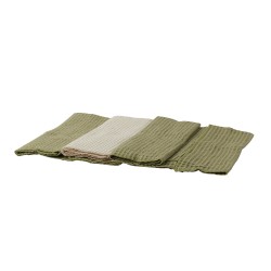 Набор кухонных полотенец VETEXUS VDS 200GSM 3PC OLIVE WITH MILK 50X70 (191057) 
