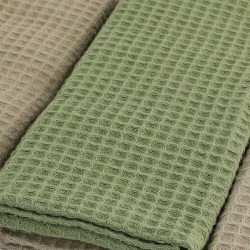 Набор кухонных полотенец VETEXUS VDS 3PC BEIGE WITH OLIVE 50X70 (827681) 