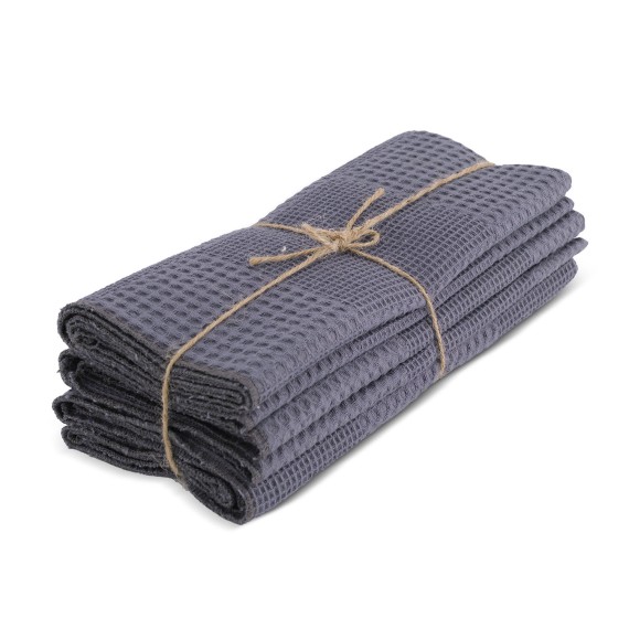 Kitchen towel set VETEXUS VDS 3PC DARK GREY 50X70 (999517) 