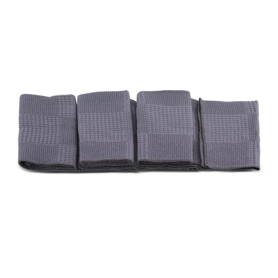 Kitchen towel set VETEXUS VDS 3PC DARK GREY 50X70 (999517) 
