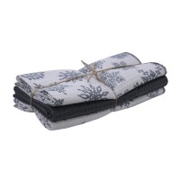 Набор кухонных полотенец VETEXUS VDS 3PC GREY WITH SNOWFLAKE 50X70 (184837) 