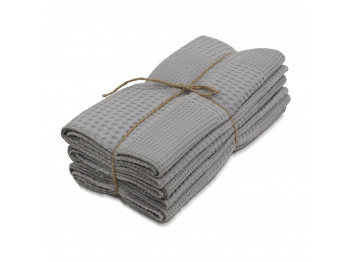 Խոհանոցային սրբիչների հացաքածու VETEXUS VDS 3PC LIGHT GREY 50X70 (101421) 