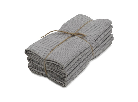 Набор кухонных полотенец VETEXUS VDS 3PC LIGHT GREY 50X70 (101421) 