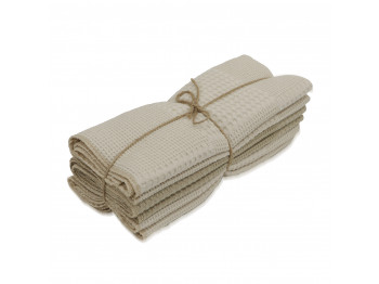 Խոհանոցային սրբիչների հացաքածու VETEXUS VDS 3PC VANILLA WITH BEIGE 50X70 (101445) 