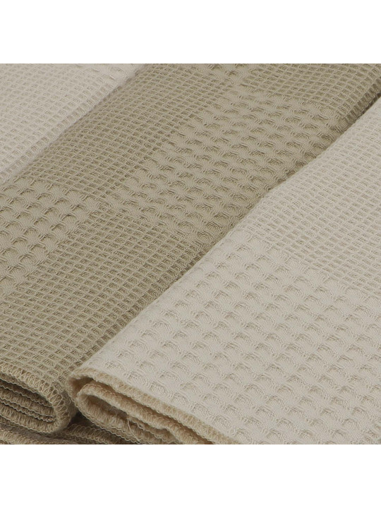Խոհանոցային սրբիչների հացաքածու VETEXUS VDS 3PC VANILLA WITH BEIGE 50X70 (101445) 