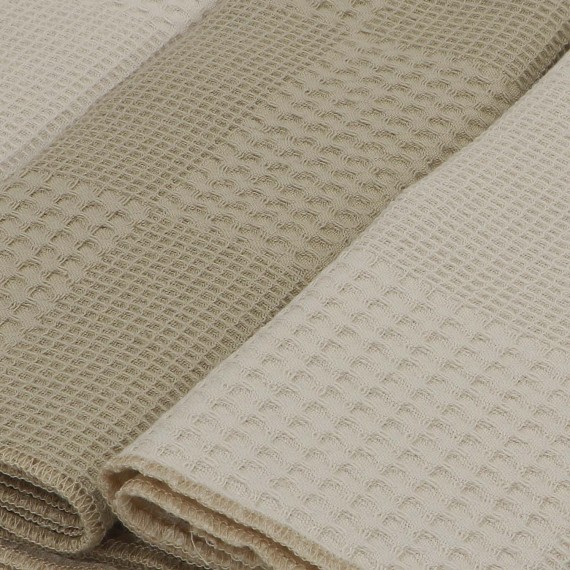 Kitchen towel set VETEXUS VDS 3PC VANILLA WITH BEIGE 50X70 (101445) 