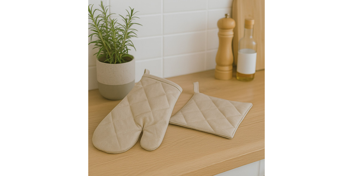 Kitchen holders VETEXUS VDS DUCK GLOVE BEIGE (814636) 