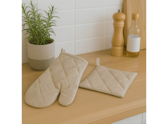 Кухонные прихватки VETEXUS VDS DUCK GLOVE BEIGE (814636) 