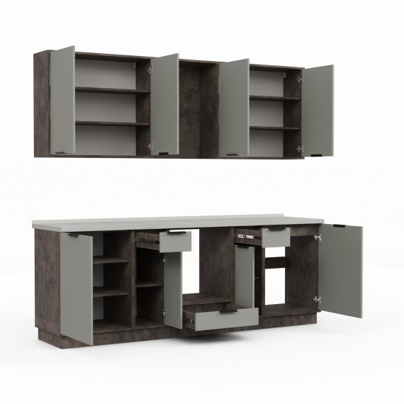 Kitchen set HOBEL EX-D07 (720CK) K539/0197 (11) 