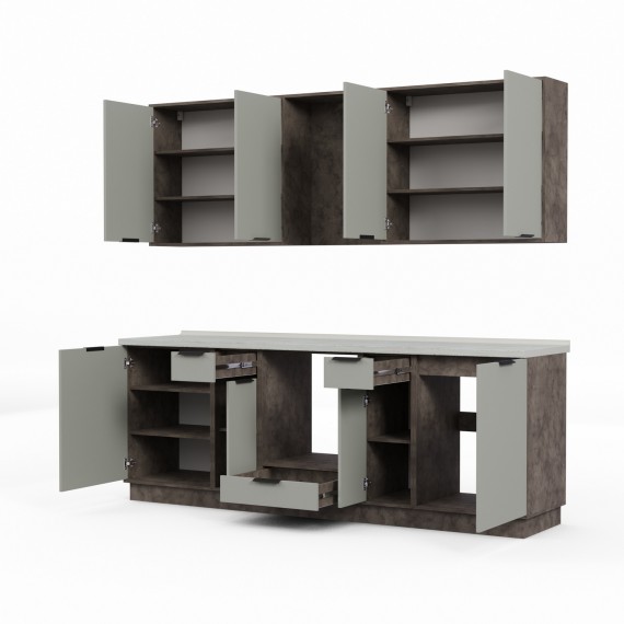 Kitchen set HOBEL EX-D07 (720CK) K539/0197 (11) 