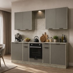 Готовый гарнитур HOBEL EX-D07 (1538) TREX-96 K538/BS 687 (11) 