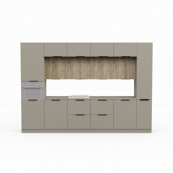 Kitchen set HOBEL EX-D10 (1002) TREX-224 K096/K002 (18) 