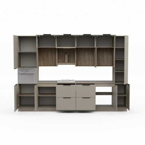 Kitchen set HOBEL EX-D10 (1002) TREX-224 K096/K002 (18) 