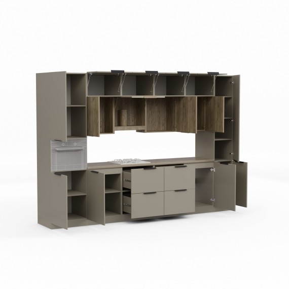 Kitchen set HOBEL EX-D10 (1002) TREX-224 K096/K002 (18) 