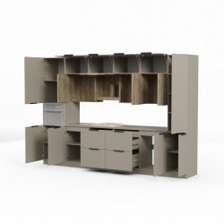Kitchen set HOBEL EX-D10 (1002) TREX-224 K096/K002 (18) 