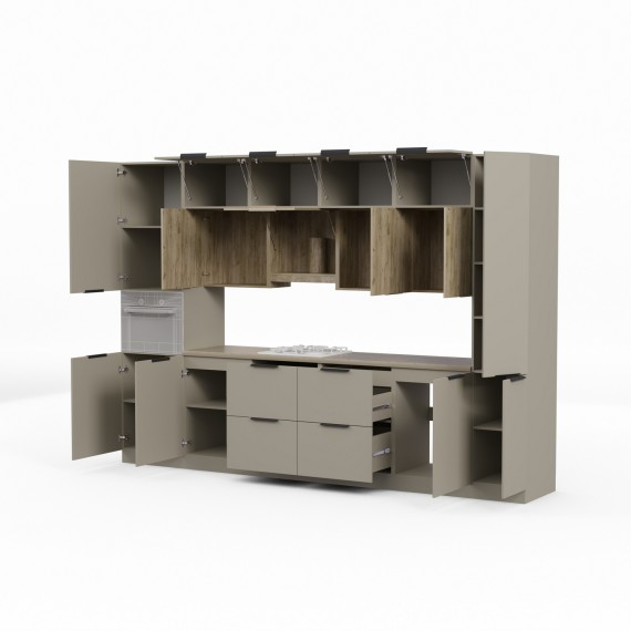Kitchen set HOBEL EX-D10 (1002) TREX-224 K096/K002 (18) 